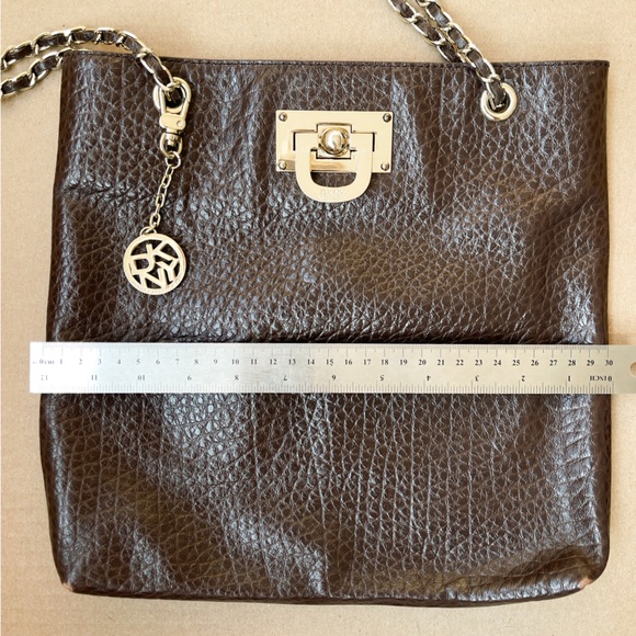 DKNY Slim Sling/Shoulder Bag Genuine Leather - Picture 2 of 15